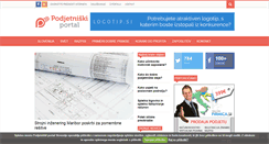 Desktop Screenshot of podjetniski-portal.com