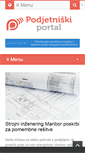 Mobile Screenshot of podjetniski-portal.com