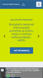 Mobile Screenshot of podjetniski-portal.si