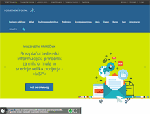 Tablet Screenshot of podjetniski-portal.si
